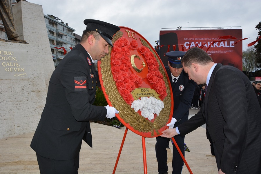 İlçemizde 18 Mart Çanakkale Zaferi ve Şehitleri Anma Programı Gerçekleştirildi